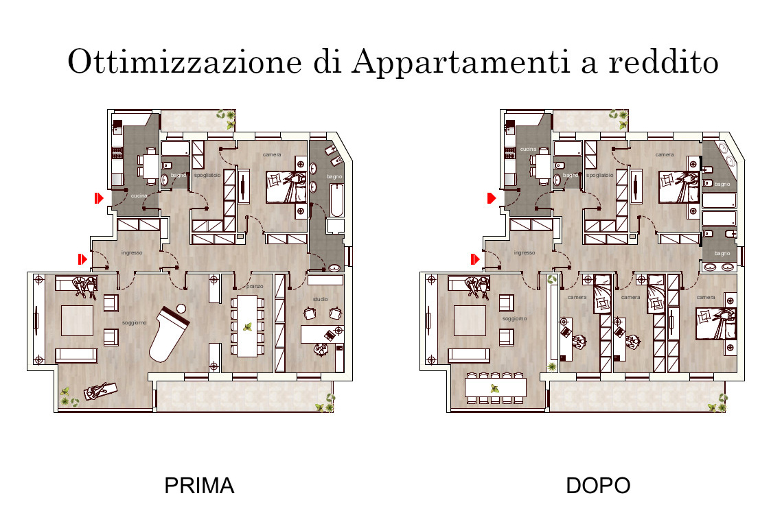Ottimizzazione di appartamenti a reddito